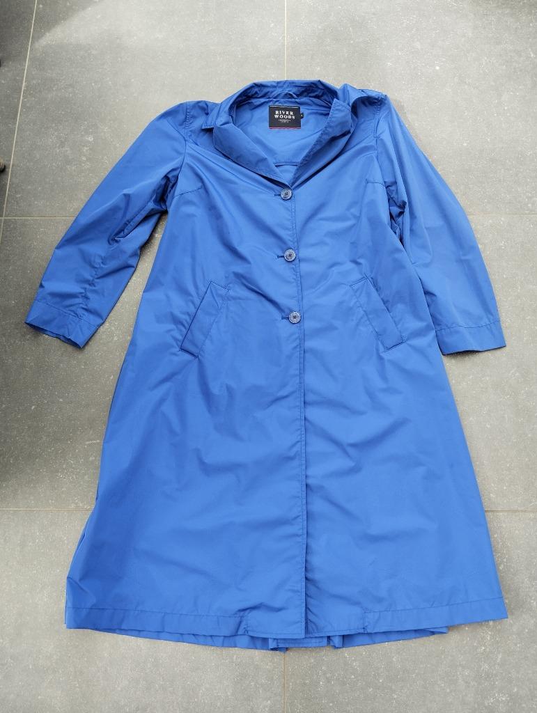 Splinternieuwe regenjas voor winter en zomer.   (River Woods, Blauw, River Woods, Maat 42/44 (L), Nieuw