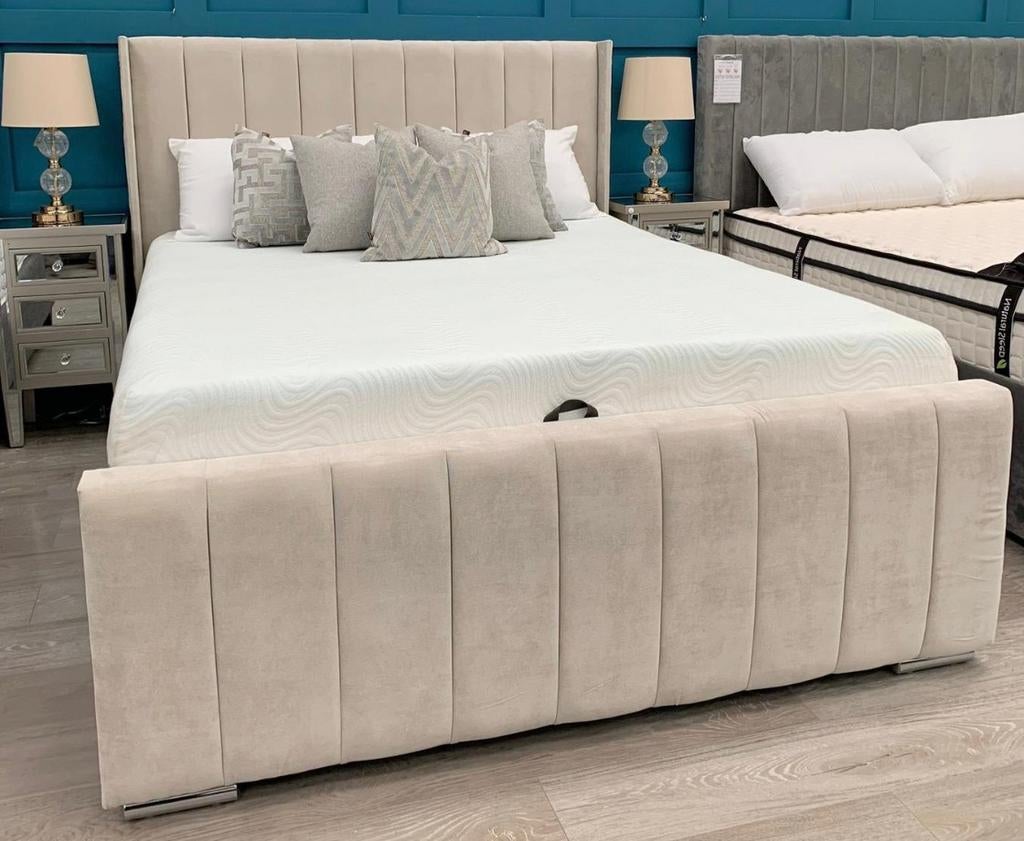 Gloednieuw, in de fabriek verpakt paneelbed 160x200 verkrijg, Kinderen en Baby's, 85 tot 100 cm, Nieuw, Ophalen of Verzenden, Matras