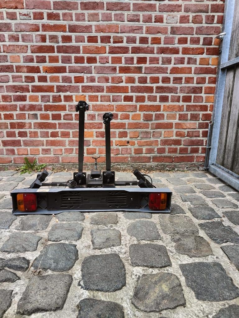 Stevig fietsenrek voor 2 fietsen, Ophalen, 2 fietsen, Zo goed als nieuw
