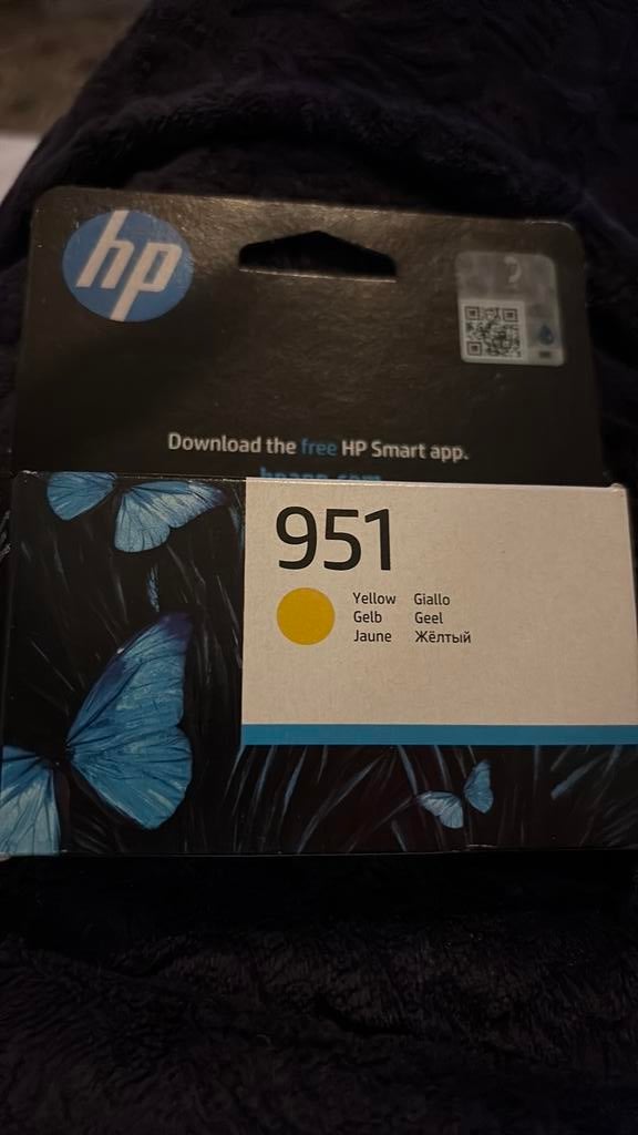 HP Cartouche authentique d'encre jaune HP 951, Informatique & Logiciels, Enlèvement ou Envoi, HP