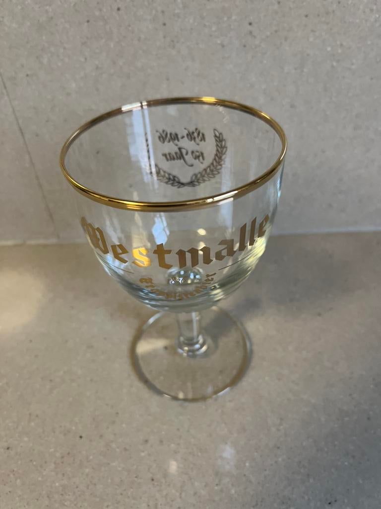 Verre trappiste Westmalle 150 ans 1836-1986, Collections, Envoi, Neuf, Verre à bière