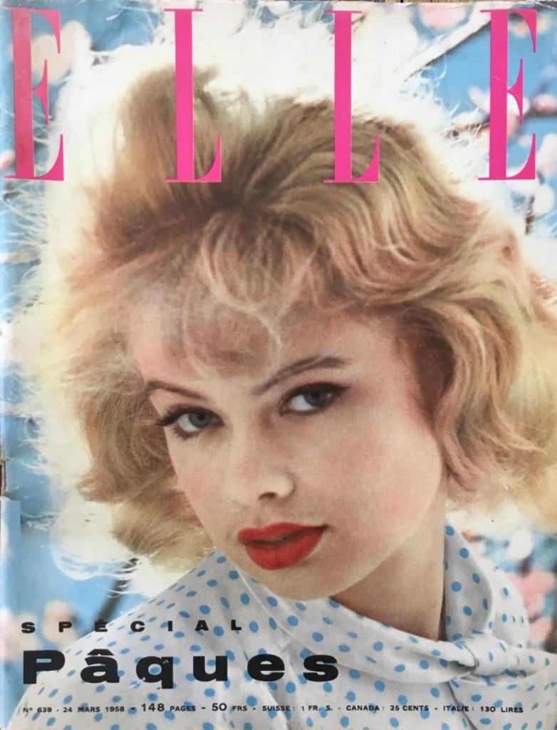 Elle France - Elle France - 24 Mars 1958 - 24 maart 58, Boeken, Verzenden, Gelezen, Damesbladen