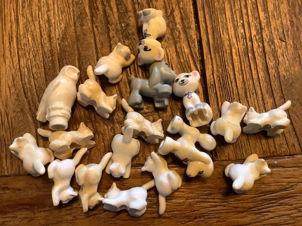 Lego lotje dieren verkleurd / D1, Enlèvement ou Envoi, Utilisé, Briques en vrac, Lego