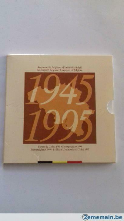 verzamelmunten 1945-1995, Postzegels en Munten, Ophalen of Verzenden, België, Setje
