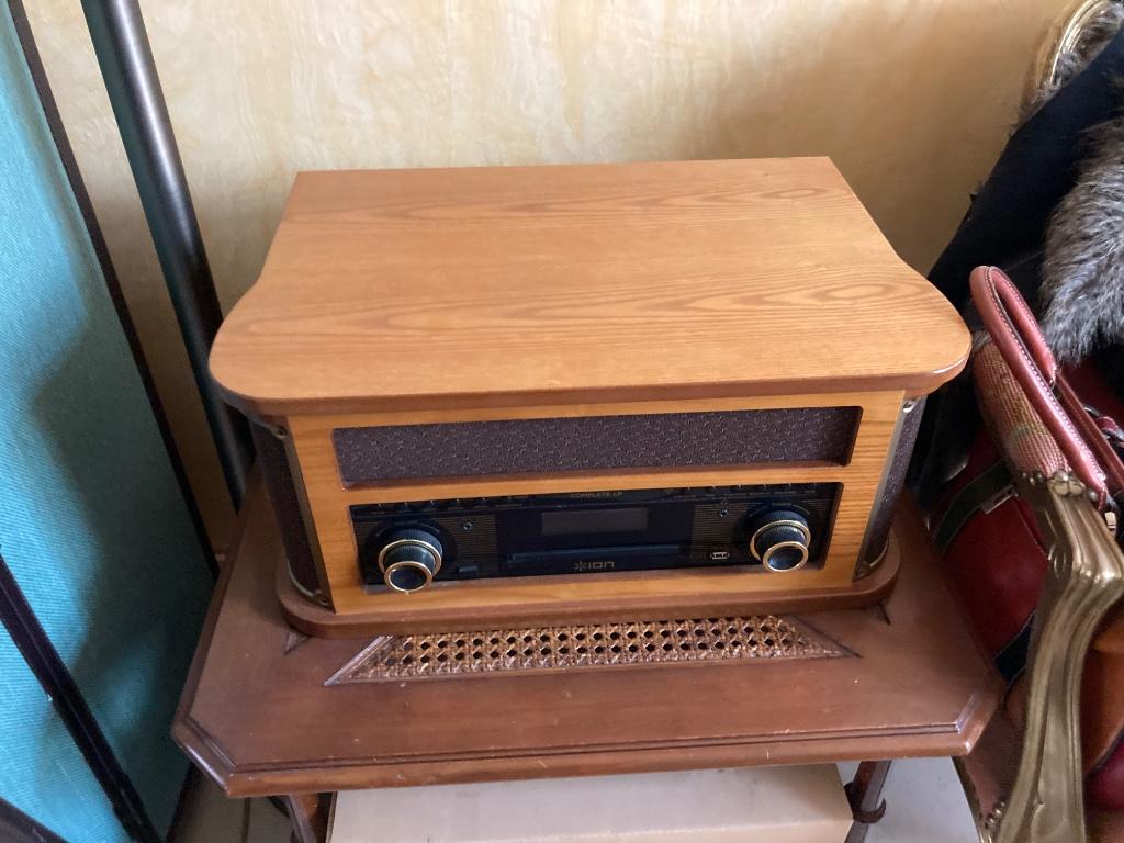 Retro platenspeler, Ophalen, Platenspeler