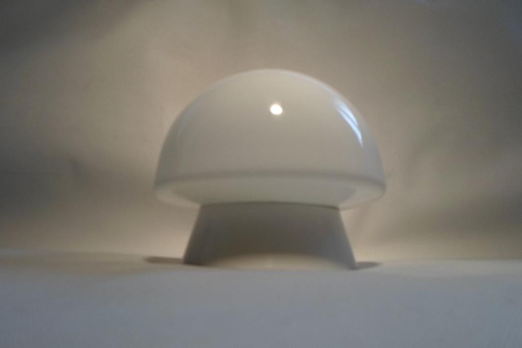 Plafonnier vintage Mushroom, Enlèvement, Comme neuf, Verre, Vintage Design