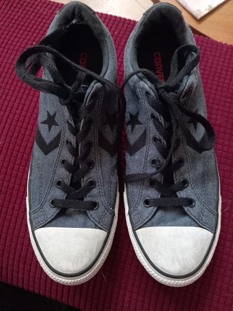 Converse All Star grijs maat 41,5, Kleding | Heren, Schoenen, Ophalen of Verzenden, Zo goed als nieuw, Converse all stars