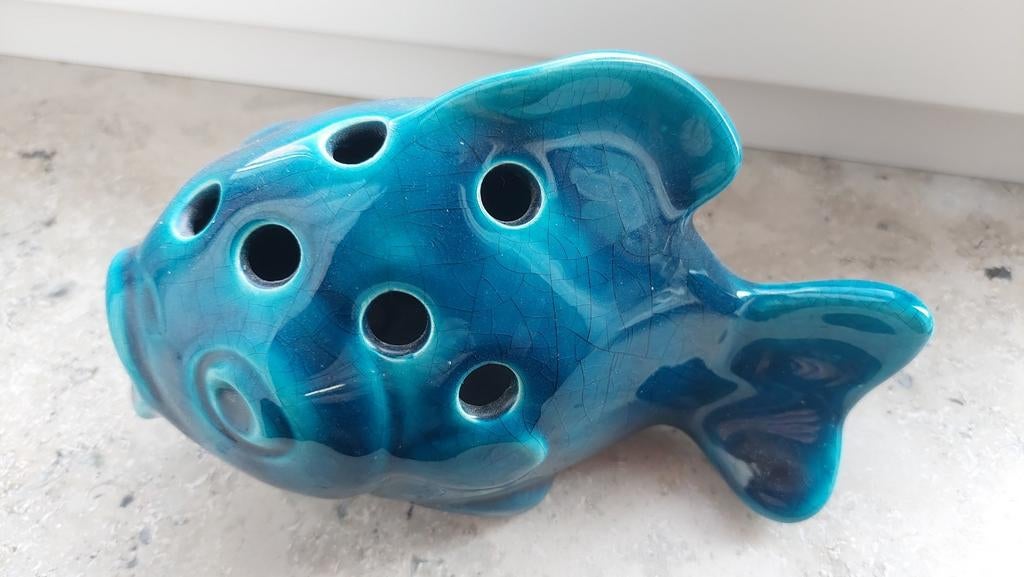 Beau poisson. Porcelaine de Charolles, Enlèvement ou Envoi