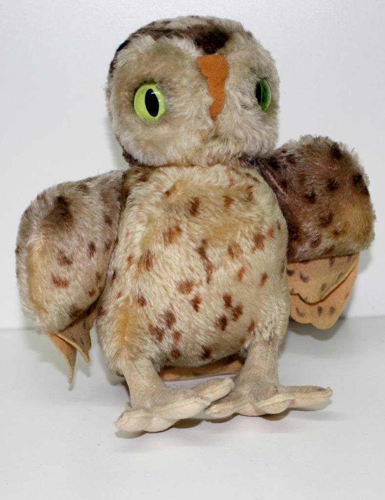 Peluche 036_steiff_grand hibou, Enlèvement ou Envoi, Utilisé, Autres types, Steiff