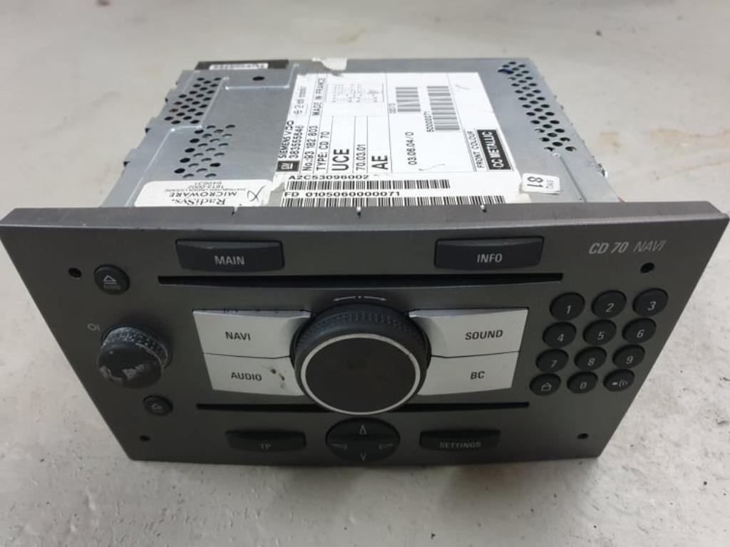 OPEL ASTRA H ZAFIRA RADIO CD 70 NAVI signum vectra c, Enlèvement ou Envoi, Comme neuf
