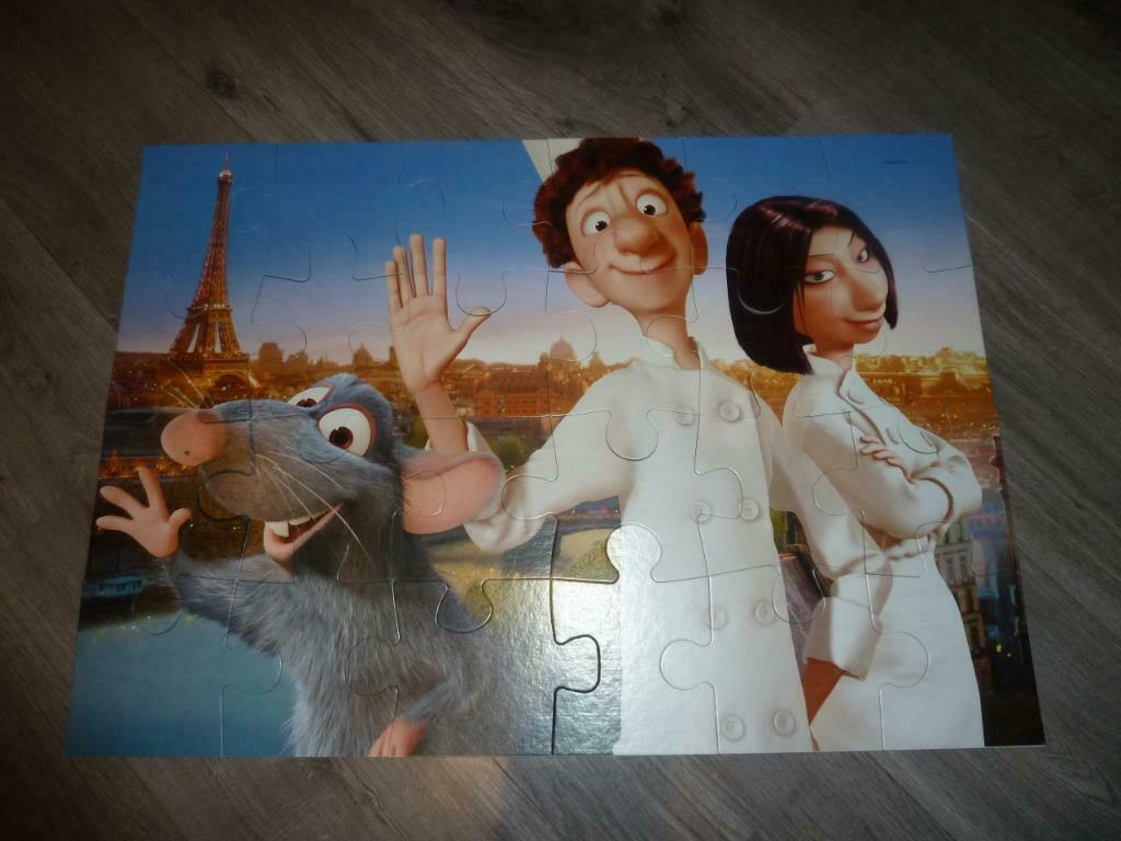 RATATOUILLE PUZZEL 24 STUKKEN, Kinderen en Baby's, Speelgoed | Kinderpuzzels, Ophalen of Verzenden, 10 tot 50 stukjes, Zo goed als nieuw