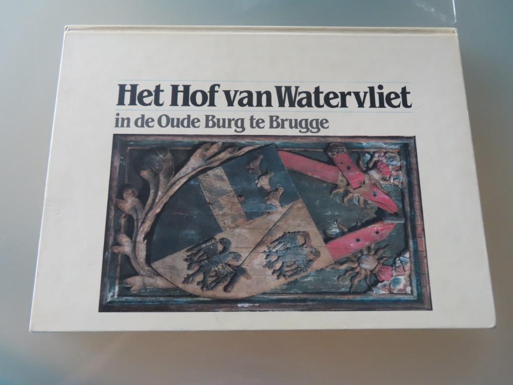 Het hof van Watervliet in de Oude Burg te Brugge - Stefan Va, Gelezen, 19e eeuw, Stefan Vandenberghe, Ophalen of Verzenden