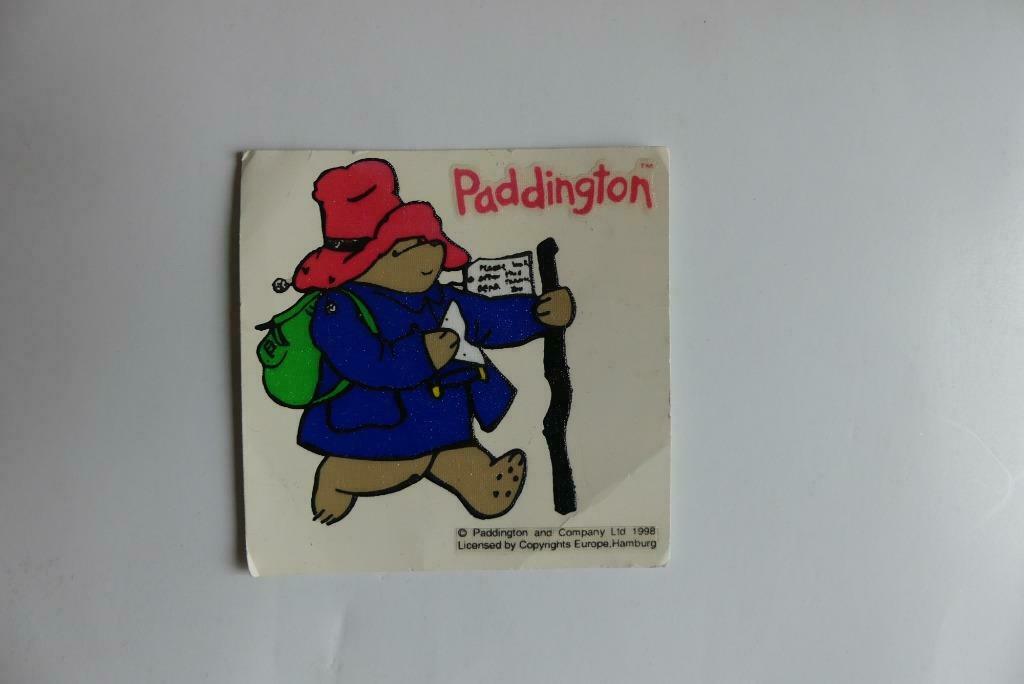 Sticker Paddington bear, Collections, Enlèvement ou Envoi, Utilisé, Cinéma, Télévision ou Audiovisuel