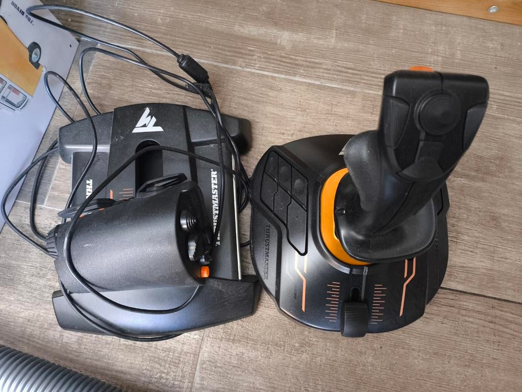Thrustmaster joystick, Ophalen