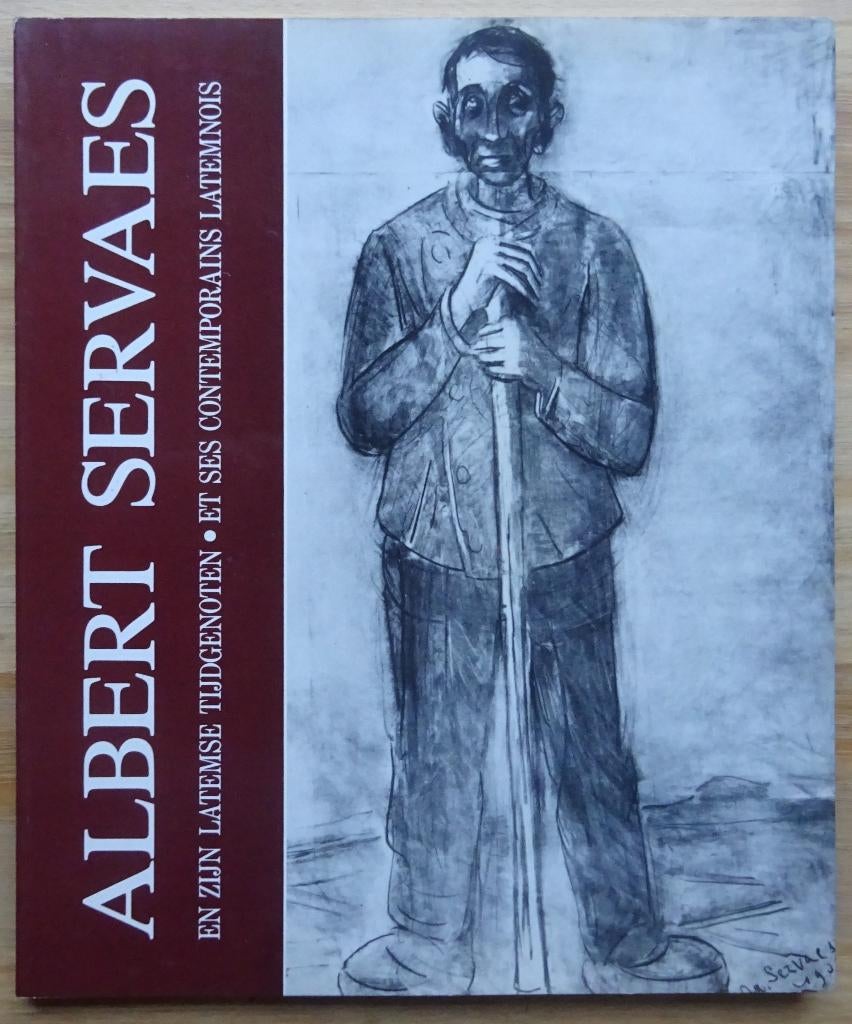 Albert Servaes en zijn Latemse tijdgenoten 1981 Oostende, Boeken, Gelezen, Ophalen of Verzenden, Jos Murez, Schilder- en Tekenkunst