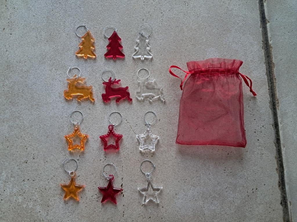 Sleutelhangerset voor Kerstmis (feestelijke versieringen), Ophalen of Verzenden, Nieuw