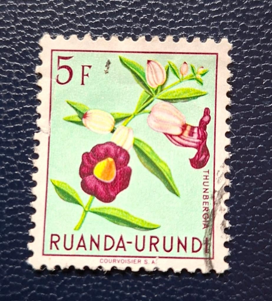 Postzegel Ruanda-Urundi OBP 191, gestempeld., Ophalen of Verzenden, Gestempeld