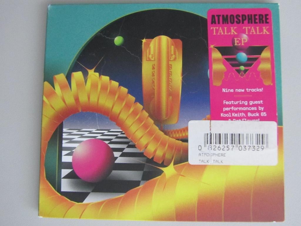 CD ATMOSPHERE « TALK TALK EP » (9 titres), Enlèvement ou Envoi, Comme neuf