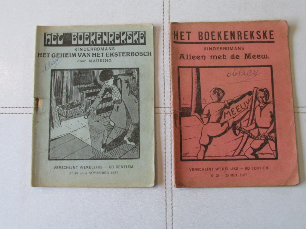 Het Boekenrekske ** Unieke Vintage **, Ophalen of Verzenden, Gelezen