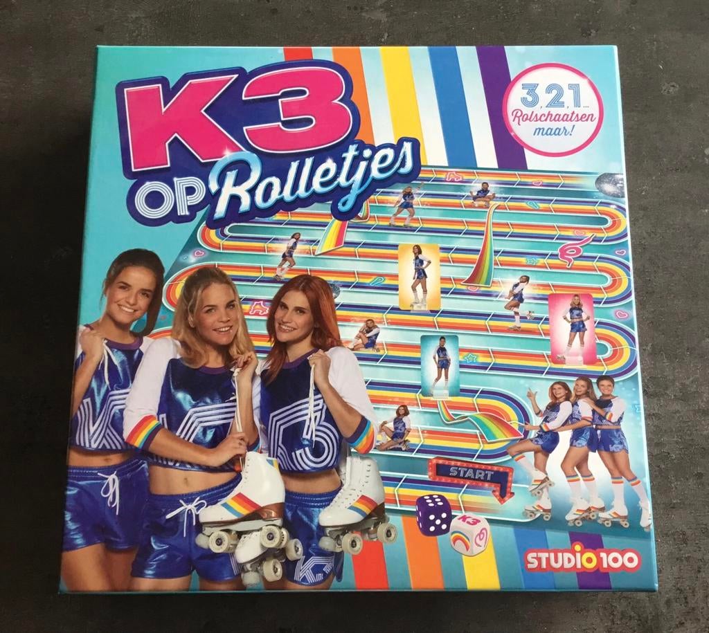 K3 op rolletjes - studio 100, Ophalen of Verzenden, Zo goed als nieuw