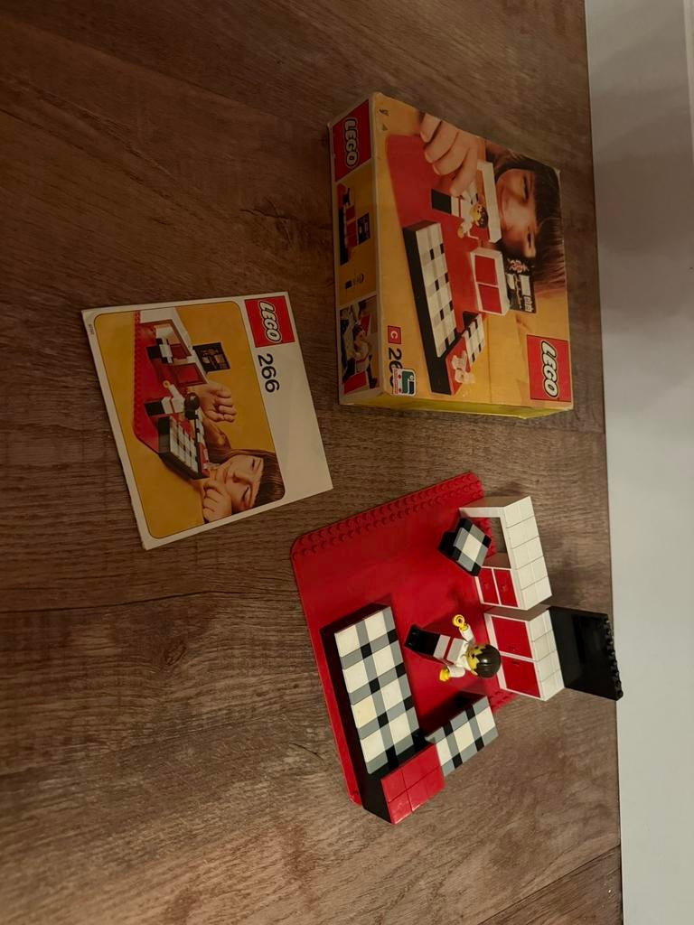 Lego vintage set 266, Ophalen of Verzenden, Gebruikt, Complete set, Lego