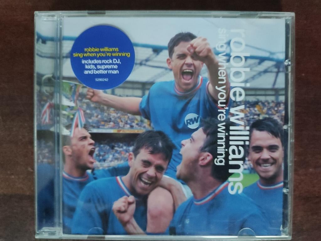 CD : ROBBIE WILLIAMS - SING WHEN YOU'RE WINNING, Cd's en Dvd's, Ophalen of Verzenden, Zo goed als nieuw