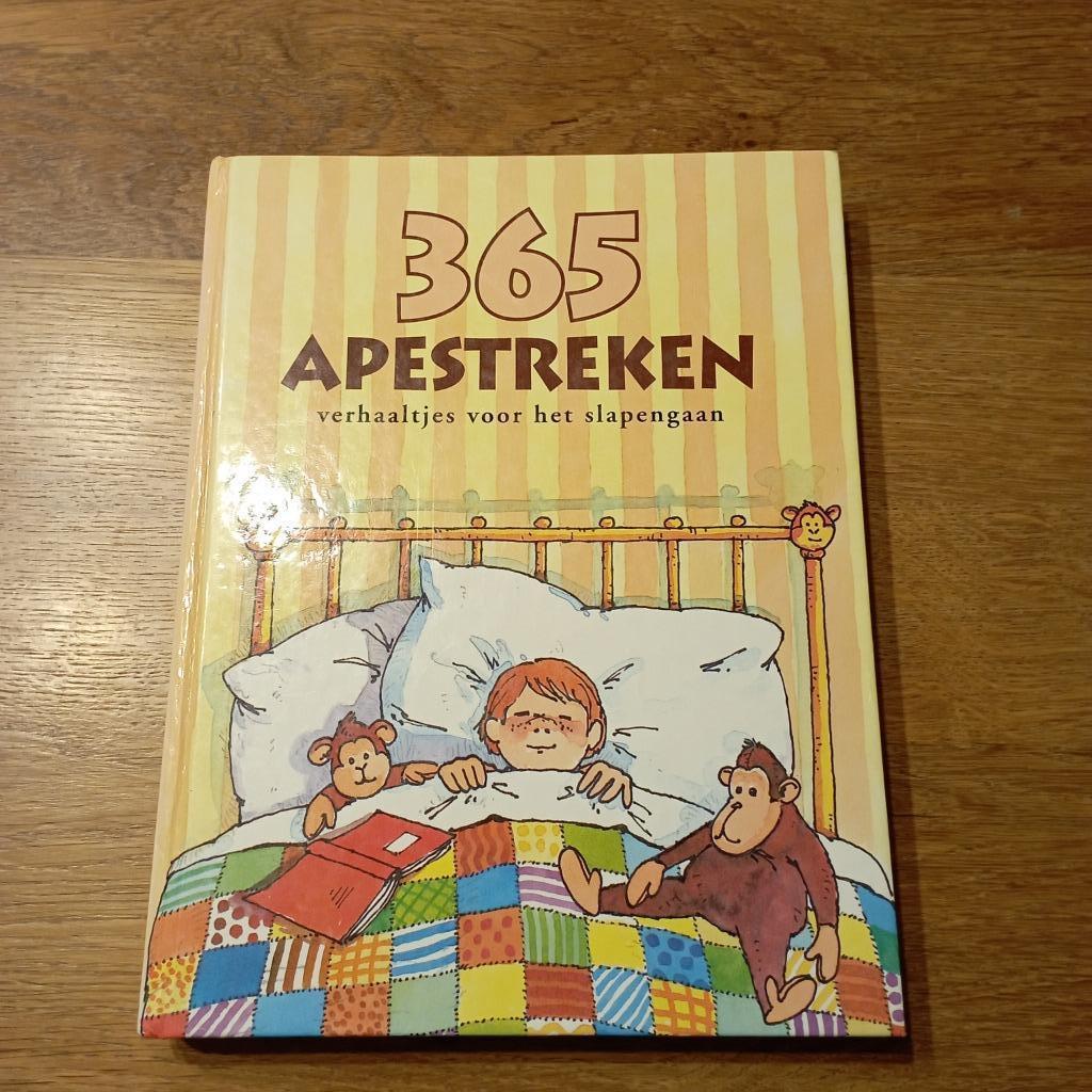 Voorleesboek 365 Apestreken - Rebo Productions, Boeken, Kinderboeken | Kleuters, Jongen of Meisje, Ophalen of Verzenden, Zo goed als nieuw
