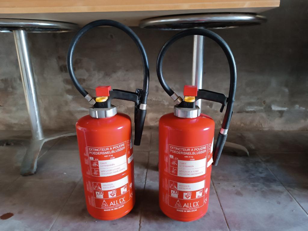 Brandblussers poeder ABC 6kg