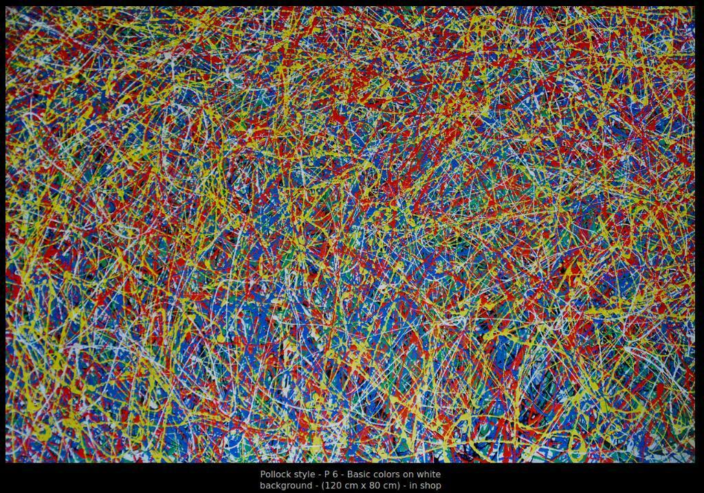 Schilderij modern, Enlèvement