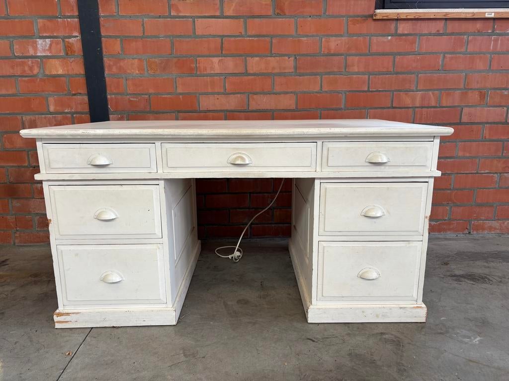 Bureau en bois de pin pour chambre d'enfant, Enlèvement, Utilisé, Autres types