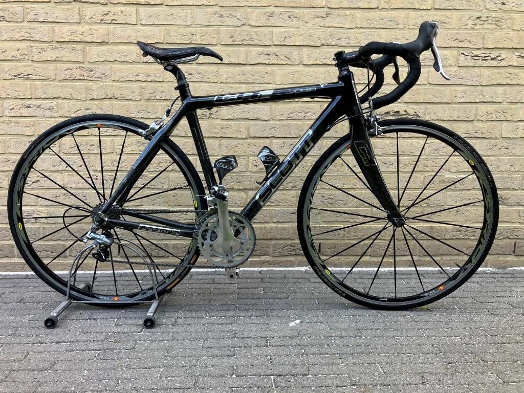 Koersfiets scott 28 inch, 28 inch, Gebruikt, 15 tot 20 versnellingen, Ophalen
