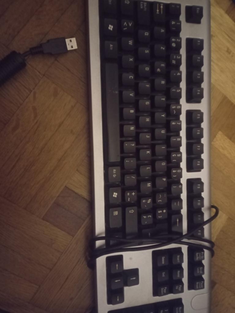 Clavier PC AZERTY Fujitsu Siemens, Informatique & Logiciels, Enlèvement, Azerty, Comme neuf, Fujitsu Siemens