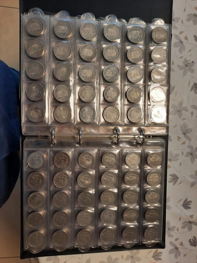 Nederlandse munten 1 glds j&b en 2,5 glds j&b, Postzegels en Munten, Munten | Nederland, Ophalen of Verzenden