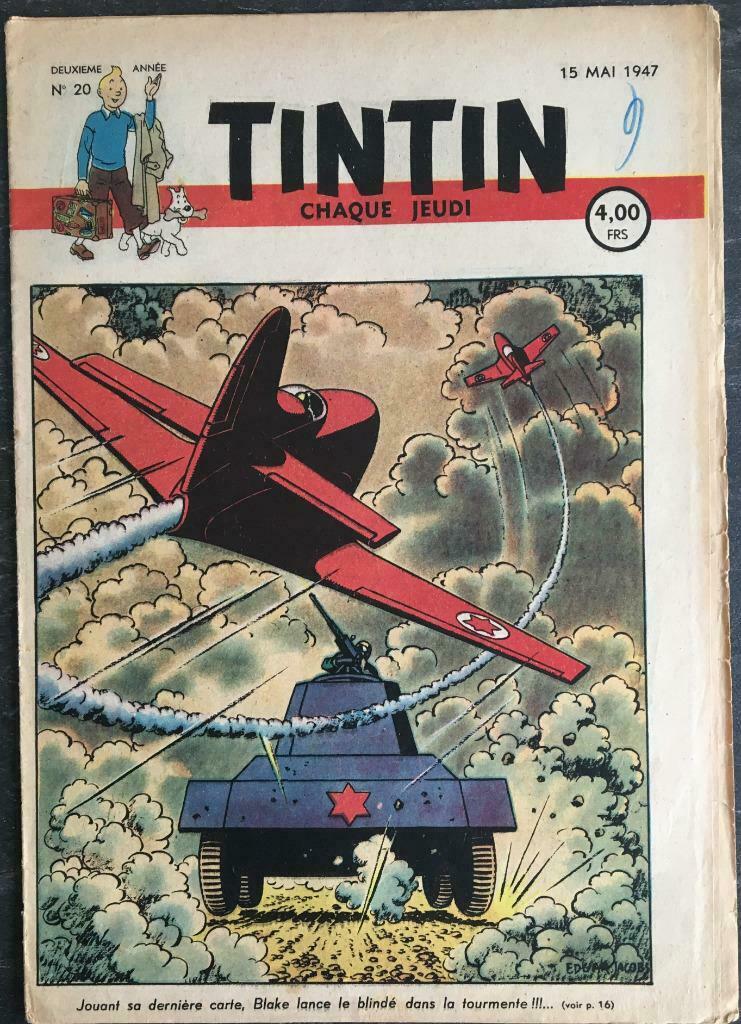 Journal Tintin - 2ème année n 20 (1947), Ophalen of Verzenden