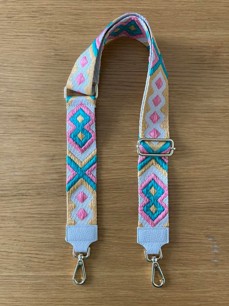 Bandoulière en tissu coloré pour sac à main, Enlèvement ou Envoi, Comme neuf