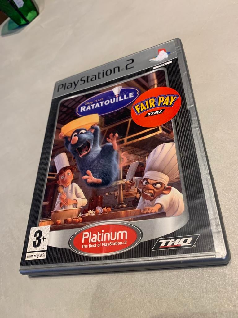 Ps2 game Disney pixar ratatouille Playstation 2 met boekjeo, Games en Spelcomputers, Ophalen of Verzenden, Zo goed als nieuw