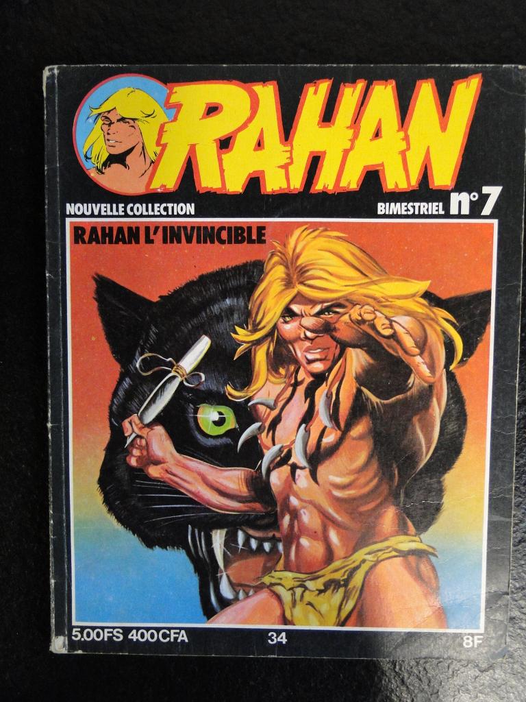 Rahan n 7 « Rahan l'Invincible », Enlèvement ou Envoi, Utilisé