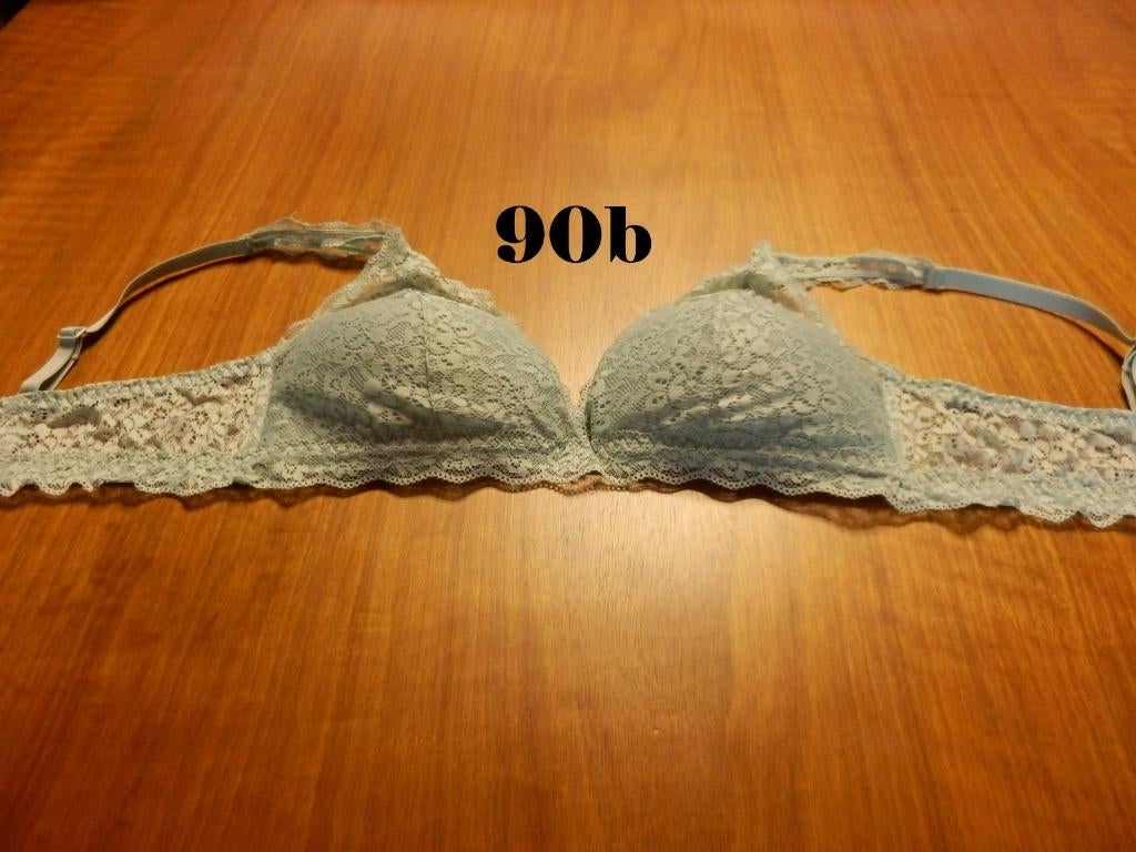 (55) -soutien gorge femme t.90b vert, Enlèvement ou Envoi, Vert, Soutien-gorge