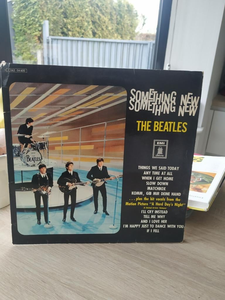 The Beatles Iets nieuws 33 rpm LP Vinylplaat, Ophalen of Verzenden, Gebruikt, Rock en Metal