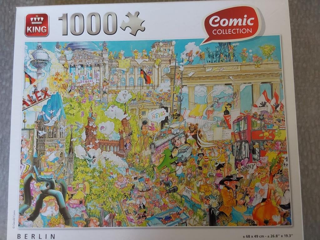 Puzzle 1000 pièces, Enlèvement ou Envoi, Comme neuf