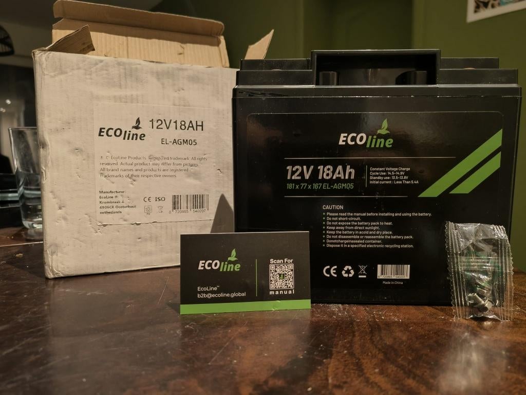 Motorbatterij 12V – 18Ah, Enlèvement, Neuf, Rechargeable