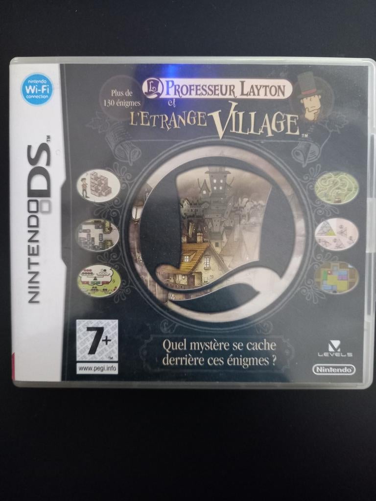 Professor Layton en de Curious Village Nintendo DS, Games en Spelcomputers, Ophalen of Verzenden, Zo goed als nieuw, Avontuur en Actie