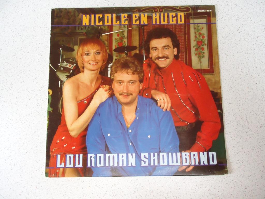 LP van "Nicole en Hugo & Lou Roman Showband" anno 1983, Ophalen of Verzenden, Gebruikt, 12 inch, Levenslied of Smartlap