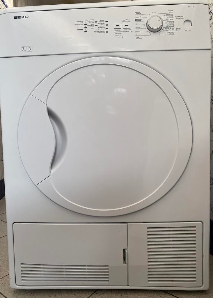 Sèche-linge BEKO 7kg, Enlèvement, Comme neuf
