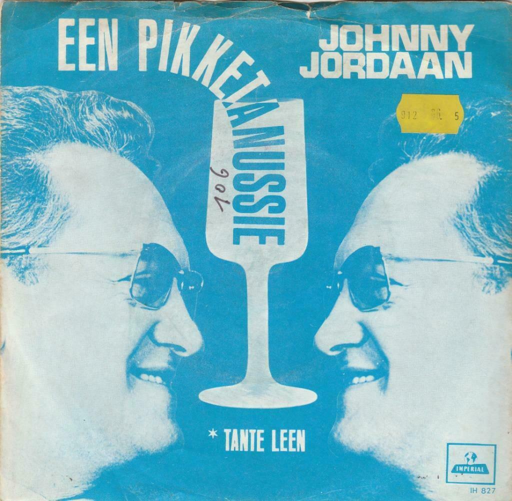 45T: Johnny Jordaan: Een piketanussie, Cd's en Dvd's, Vinyl | Nederlandstalig, Ophalen of Verzenden, Overige formaten