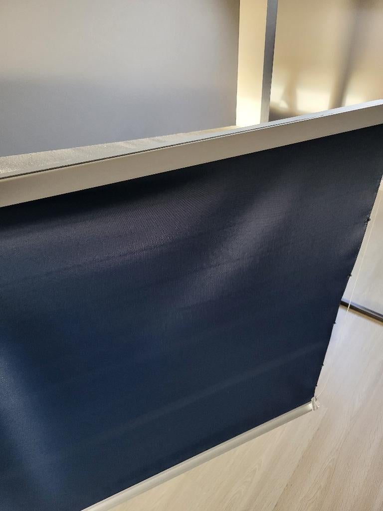 VELUX rolgordijn donkerblauw, Doe-het-zelf en Bouw, Ophalen, Gebruikt, Minder dan 100 cm, Overige kleuren