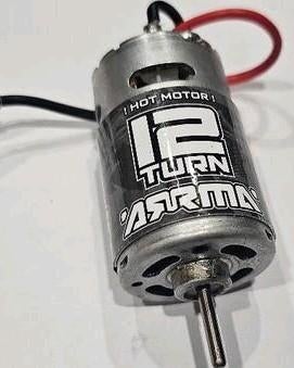 Moteur brushed Arrma 12T – format 540 – peu utilisé, Échelle 1:10, Enlèvement ou Envoi, Comme neuf, Pièce