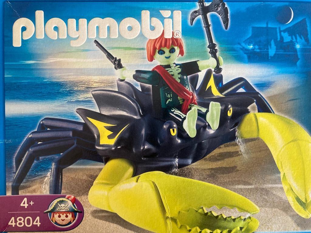Pirate Fantôme et crabe géant - 4804, Enfants & Bébés, Jouets | Playmobil, Enlèvement, Comme neuf, Ensemble complet