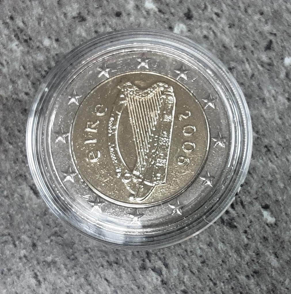 2 Euro Ieland 2006 (Ref 022), Timbres & Monnaies, Monnaies | Europe | Monnaies euro, Enlèvement ou Envoi, Irlande, 2 euros, Monnaie en vrac