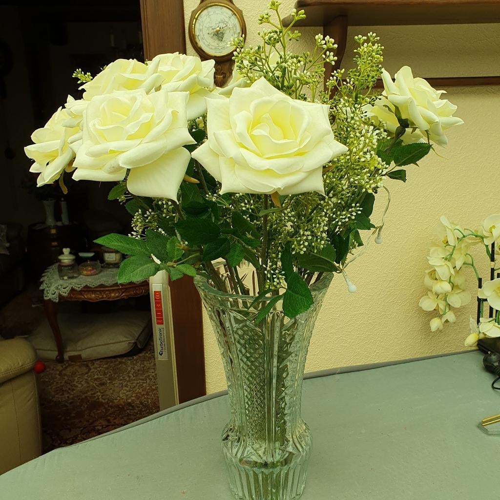 Vase avec des fleurs, Maison & Meubles, Enlèvement ou Envoi, Comme neuf